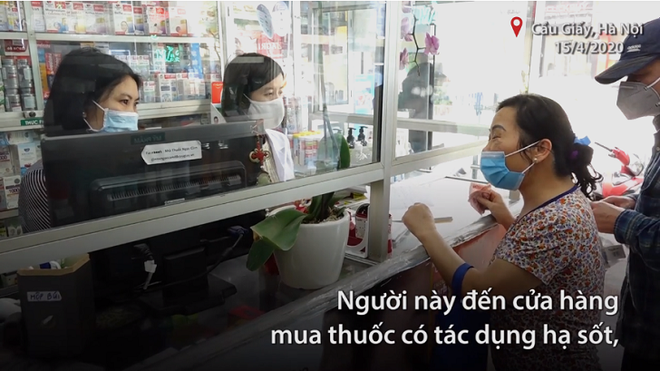 Mua thuốc cảm, ho, sốt phải cung cấp thông tin cá nhân