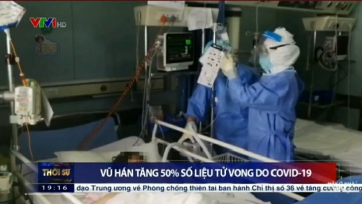 Trung Quốc tăng 50 số liệu tử vong do COVID-19