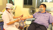 VKSND TP Cần Thơ hiến máu nhân đạo lần 3 giữa mùa COVID-19