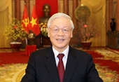 Tổng Bí thư, Chủ tịch nước chúc mừng 70 năm ngày thành lập Hội Nhà báo Việt Nam