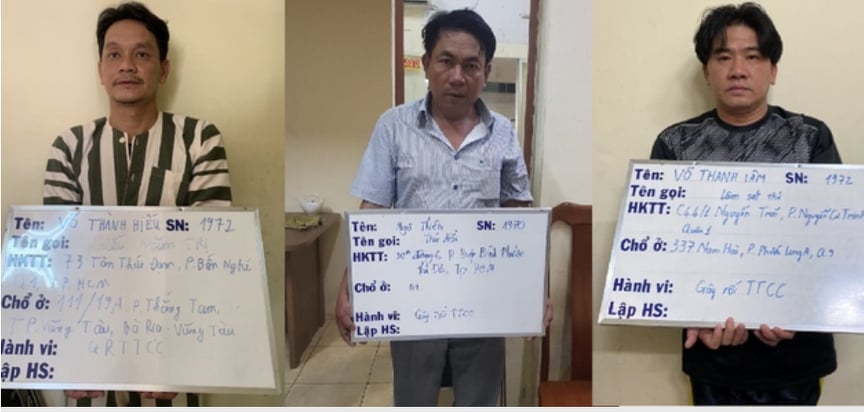Bắt giữ 3 đối tượng cộm cán vụ đập phá nhà hàng ở trung tâm thành phố
