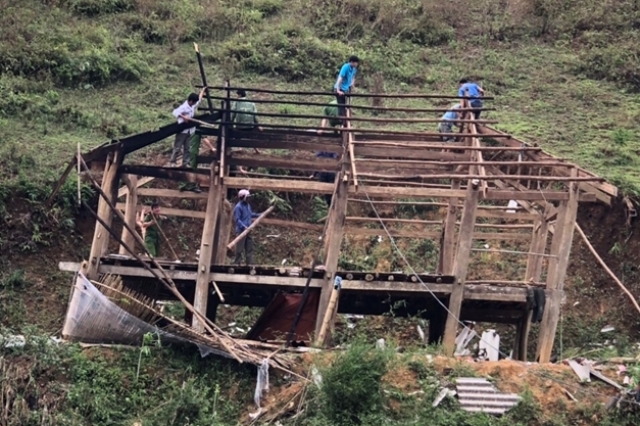 Trận dông lốc, mưa đá trị giá hơn 19 tỉ đồng ở Sơn La