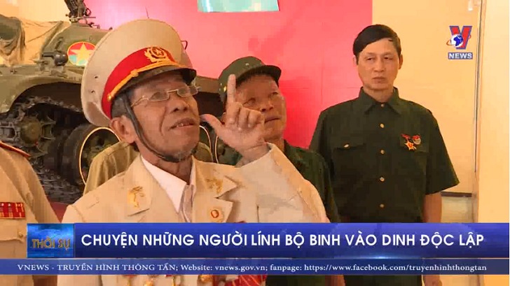 Chuyện những người lính Bộ binh vào Dinh độc lập