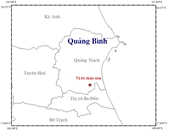 Động đất mạnh 3,6 độ richter tại Quảng Bình