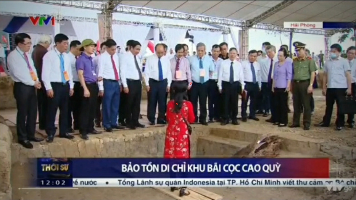 Bảo tồn di chỉ khu bãi cọc Cao Quỳ