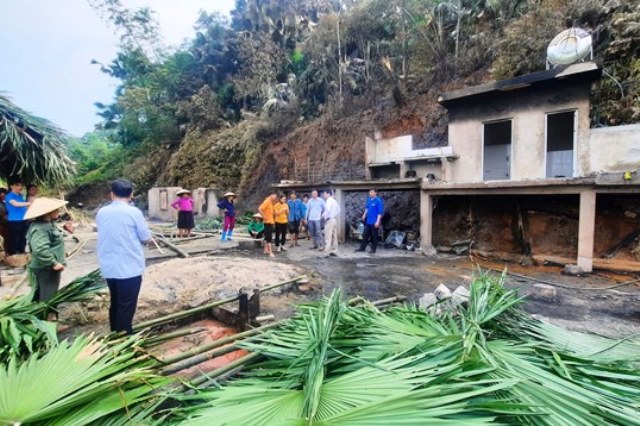 Cảnh báo tình trạng hỏa hoạn nhà dân ở miền núi