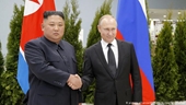 Tổng thống Nga Putin trao tặng Huân chương Anh hùng cho Chủ tịch Triều Tiên