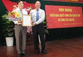 Ủy viên Ủy ban Kiểm tra Trung ương làm Phó Bí thư Tỉnh ủy Khánh Hòa