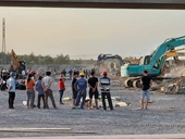 NÓNG Sập tường công trình xây dựng, 10 người tử vong ở Đồng Nai