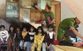 Giải cứu 12 thiếu nữ trong đường dây chăn dắt gái ở Thanh Hóa