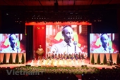 Toàn cảnh lễ kỷ niệm 130 năm Ngày sinh Chủ tịch Hồ Chí Minh vĩ đại