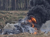 Trực thăng quân sự Mi-8 rơi sau khi cất cánh ở Chukotka, Nga