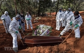 “Ngày buồn” ở Brazil do dịch COVID-19, gần 27 000 người tử vong