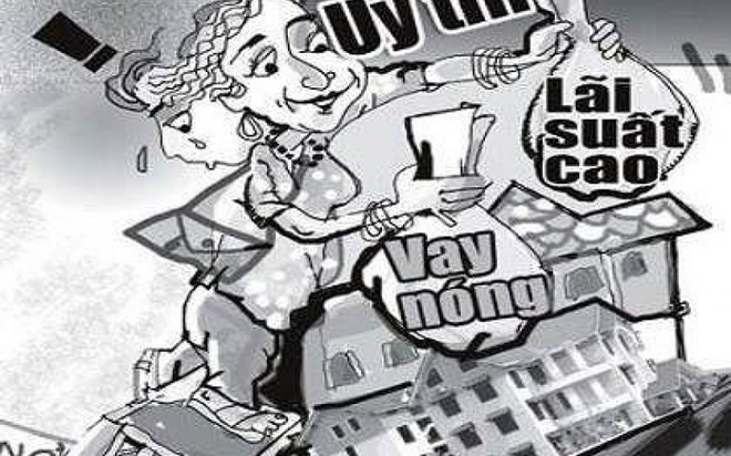 Vay 400 triệu trong 3 tháng, phải trả lãi 180 triệu