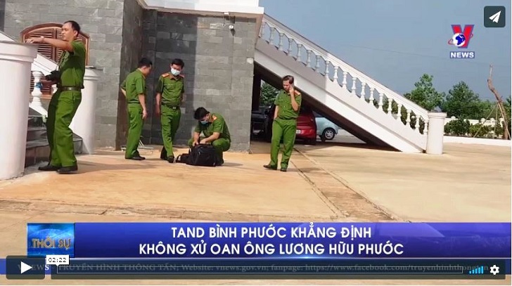 TAND Bình Phước khẳng định không xử oan ông Lương Hữu Phước
