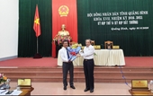 Quảng Bình có Phó Chủ tịch UBND tỉnh mới
