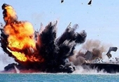 Iran tạo mô hình tàu sân bay Mỹ để làm mục tiêu tập trận