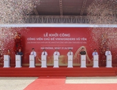 Thủ tướng dự lễ Khởi công Dự án Công viên chủ đề VinWonders lớn nhất Việt Nam tại Hải Phòng
