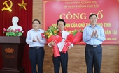 Nhân sự mới tỉnh Quảng Trị, Nghệ An