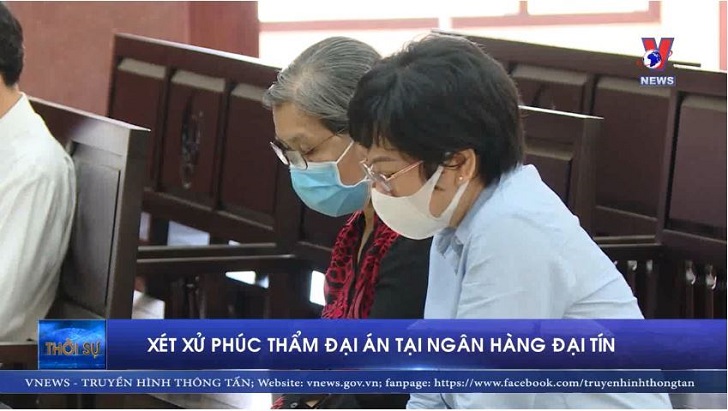 Xử phúc thẩm đại án tại Ngân hàng Đại Tín