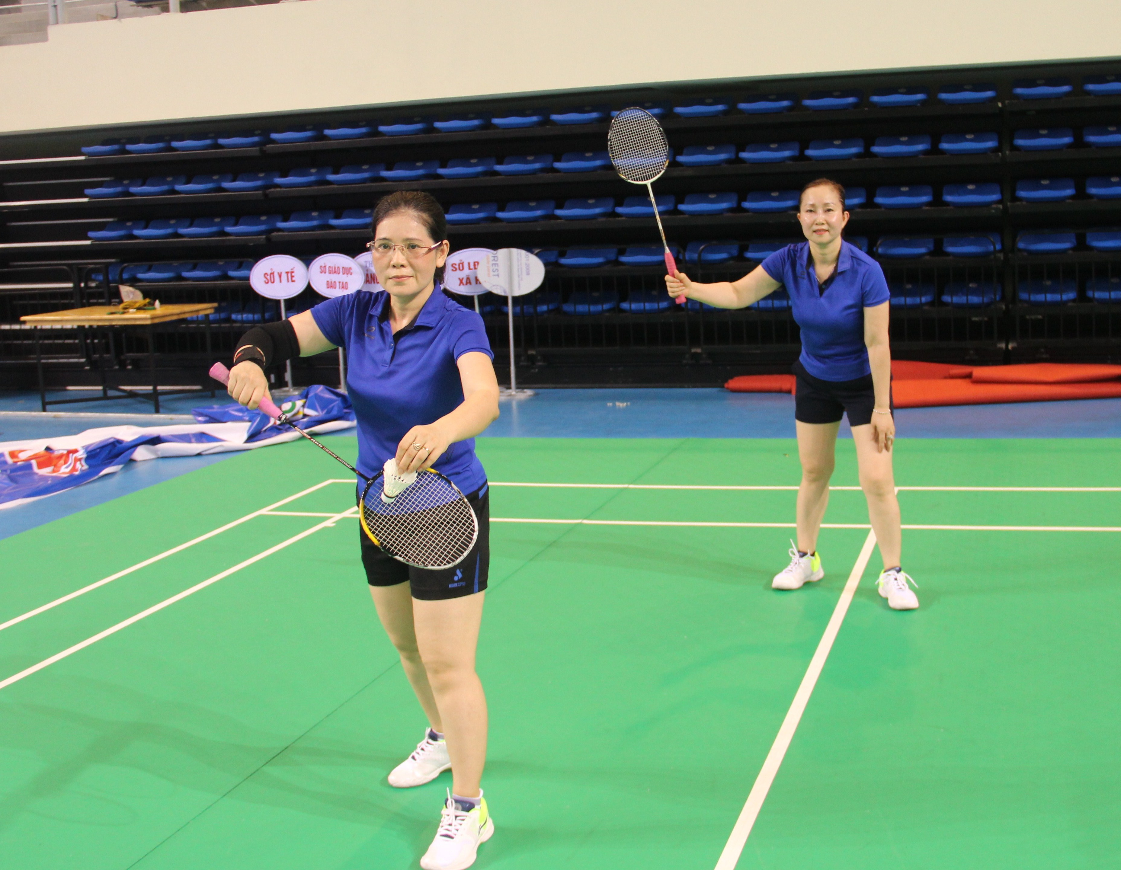 Hai “bóng hồng” Kiểm sát Quảng Ninh đam mê thể thao