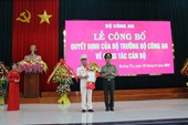 Phó Giám đốc CA Thừa Thiên-Huế làm Giám đốc CA Quảng Trị