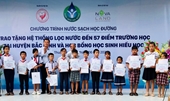 “Nước sạch học đường” đến với giáo viên, học sinh huyện Bắc Bình, tỉnh Bình Thuận