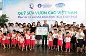 Trẻ em tỉnh Thừa Thiên Huế đón niềm vui uống sữa từ Vinamilk và Quỹ sữa vươn cao Việt Nam