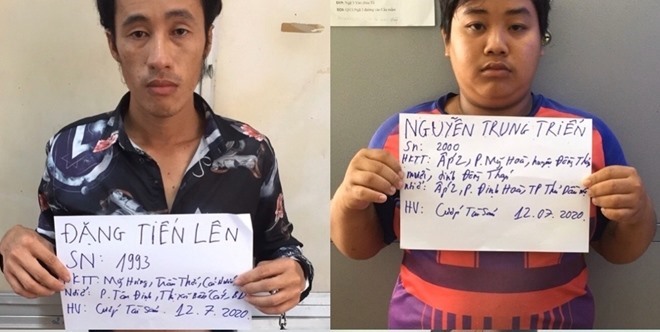 Triệt phá băng nhóm cướp xe máy ở Bình Dương