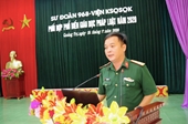 VKS Quân sự 42 Tuyên truyền giáo dục pháp luật cho hơn 500 lượt quân nhân