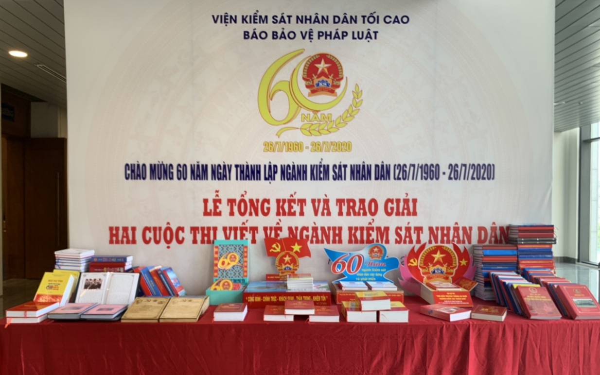 15h chiều nay, trao giải 2 cuộc thi viết về ngành Kiểm sát nhân dân