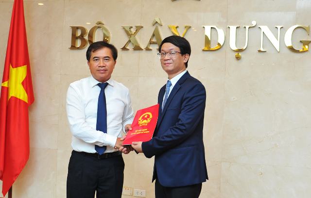 Bộ Xây dựng bổ nhiệm Cục trưởng Cục Phát triển đô thị