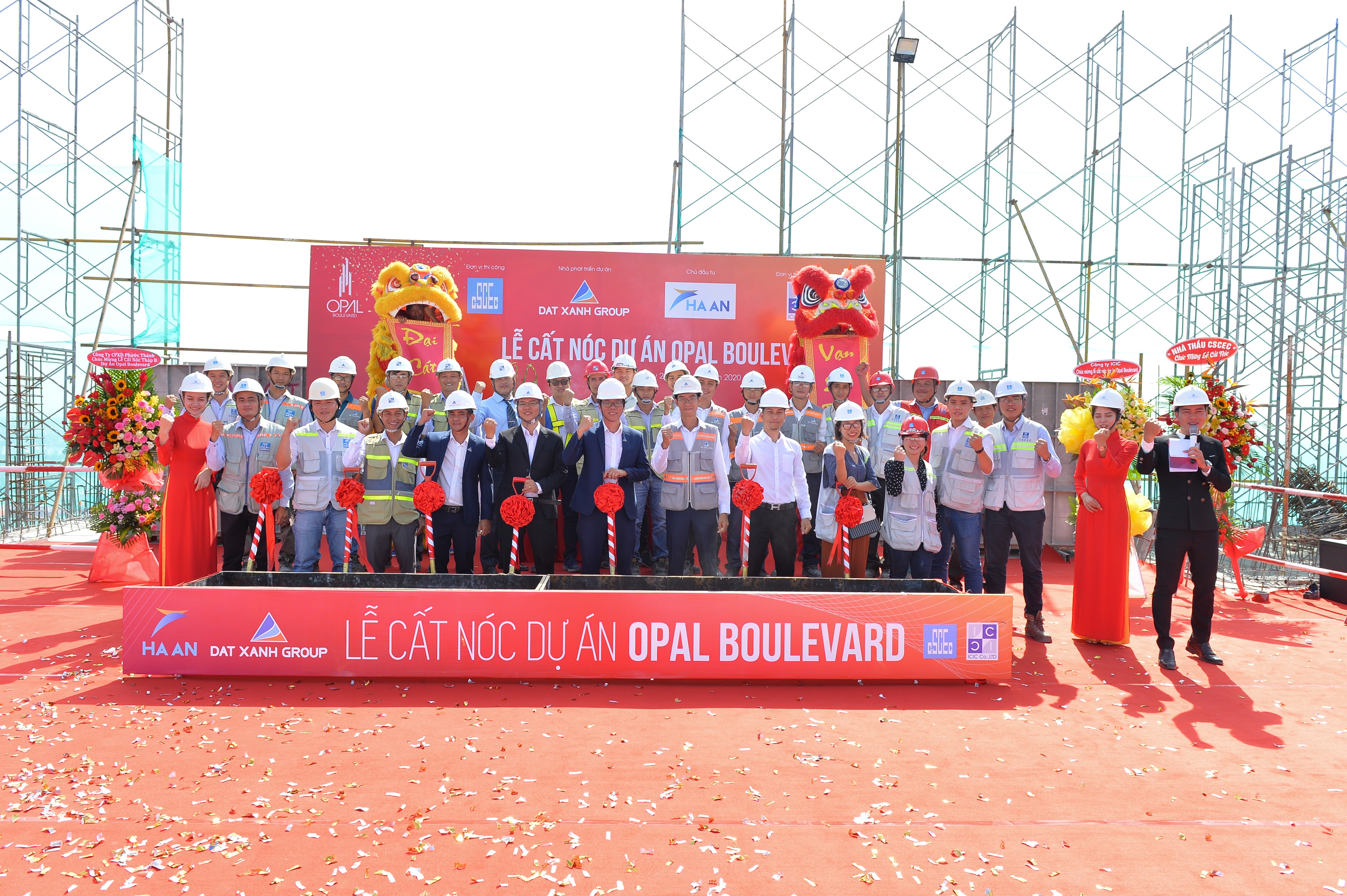 Chính thức cất nóc Khu căn hộ cao cấp tại khu Đông TP HCM do Đất Xanh phát triển