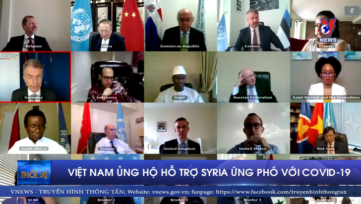 Việt Nam ủng hộ hỗ trợ Syria ứng phó với COVID-19