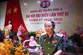 Trung tướng Trần Võ Dũng tái đắc cử Bí thư Đảng ủy Quân khu 4