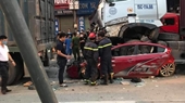 Bị xe “tử thần” va chạm, 3 người trên ô tô con tử vong