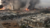 Video hiện trường sau vụ nổ rung chuyển thủ đô Beirut