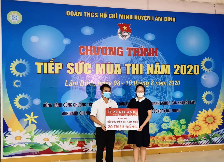 Tuổi trẻ Agribank tiếp sức mùa thi THPT 2020
