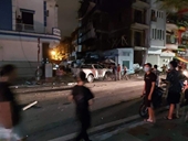 Lexus nổi điên tông liên hoàn trên phố ở Hải Phòng, 2 người thương vong