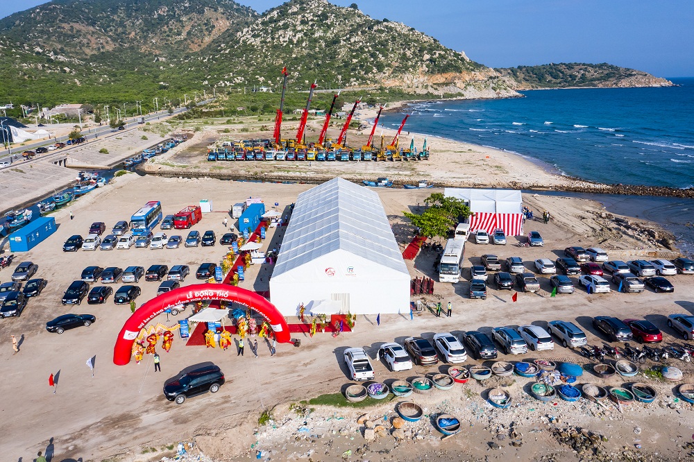 Động thổ giai đoạn 1 dự án Cảng biển Cà Ná gần 1 500 tỉ đồng