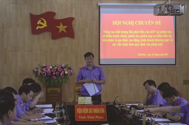 Giải pháp nâng cao chất lượng bài phát biểu của Kiểm sát viên tại phiên tòa