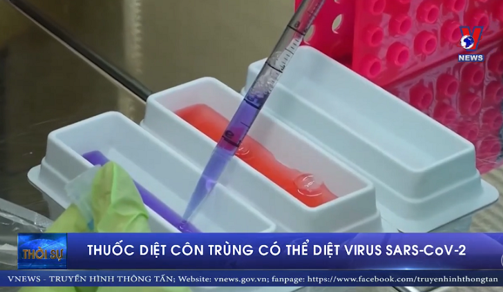 Thuốc diệt côn trùng có thể diệt virus SARS-CoV-2