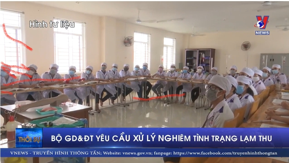 Bộ GD ĐT yêu cầu xử lý nghiêm tình trạng lạm thu