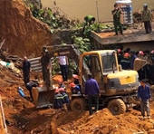 Sập công trình tại Phú Thọ, 4 nạn nhân bị vùi lấp đã tử vong
