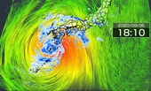Siêu bão Haishen bắt đầu tấn công Nhật Bản, 5,5 triệu người cần sơ tán
