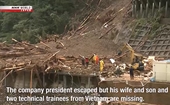Bão Haishen đổ bộ Nhật Bản Hai nam thực tập sinh Việt Nam mất tích