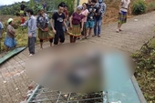 Cổng trường đổ sập khiến ba học sinh tử vong tại Lào Cai