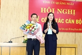 Ông Đặng Văn Minh làm Phó Bí thư Tỉnh ủy Quảng Ngãi