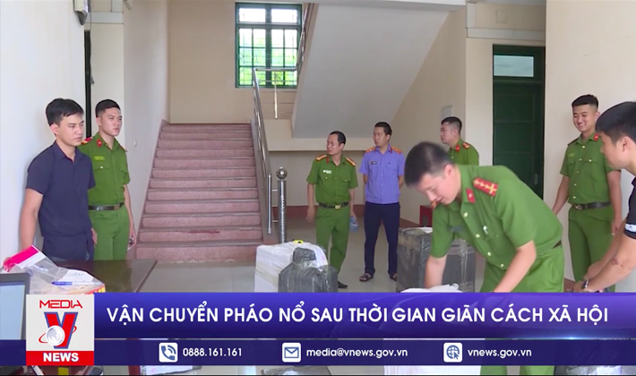 Bắt đối tượng vận chuyển pháo nổ