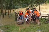 Tìm thấy thi thể nam thanh niên bị nước lũ cuốn trôi ở Hà Tĩnh